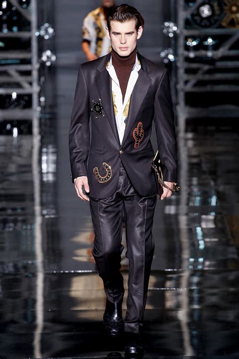 versace milan fashion week 2014|Versace fall collection.